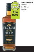 Firstwatch Whisky-For 2 x 750ml