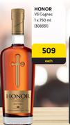 Honor VS Cognac-750ml Each
