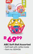 Abc Soft Ball Assorted