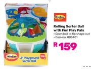 Winfun Rolling Sorter Ball With Fun Play Pals
