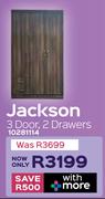 Jackson 3 Door 2 Drawers 10281114