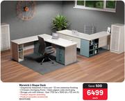 Warwick L-Shape Desk