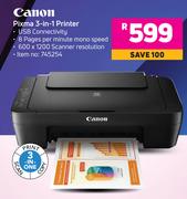 Canon Pixma 3 In 1 Printer