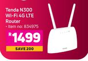 Tenda N300 WiFi 4G LTE Router