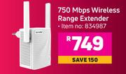 Tenda 750 Mbps Wireless Range Extender