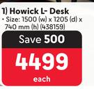 Howick L-Desk 438159