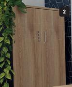 Kalahari 2-Door 4-Tier Cabinet 429325