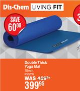 Dis-Chem Double Thick Yoga Mat 15mm