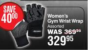 Biogen Women's Gym Wrist Wrap Assorted