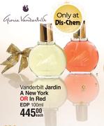 Vanderbilt Jardin A New York Or In Red EDP-100ml Each