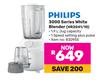 Philips 3000 Series White Blender HR2041/10