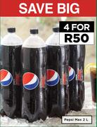 Pepsi Max-For 4 x 2L