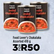 Food Lover's Chakalaka Assorted-For 3 x 410g