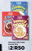 Food Lover's Kids Cereals Assorted-For 2 x 350g