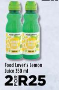 Food Lover's Lemon Juice-For 2 x 350ml