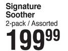 Nuk Signature Soother Assorted 2 Pack