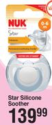 Nuk Star Silicone Soother