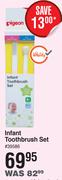 Pigeon Infant Toothbrush Set