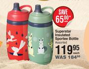 Tommee Tippee Superstar Insulated Sportee Bottle Assorted-Each