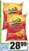 McCain Skinny Fries Or Slap Chips-1kg Each