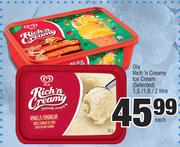 Ola Rich 'n  Creamy Ice Cream (Selected)-1.5/ 1.8/ 2 Litre Each