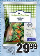 Nature's Garden Garden Or Country Mix-1kg Each