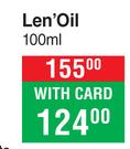 Bionike Triderm Len Oil-100ml