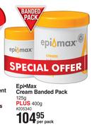 Epi-Max Cream Banded Pack 125g Plus 400g-Per Pack
