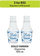 Dolly Varden Glycerine-For 2 x 100ml