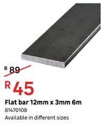 Flat Bar 12 mm x 3 mm x 6 m