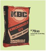 KBC Cement 32.5N-50 kg