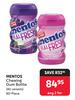 Mentos Chewing Gum Bottle-For Any 2 x 60 Piece