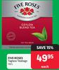 Five Roses Tagless Teabags-102's Pack