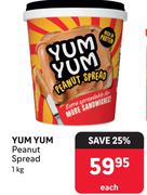 Yum Yum Peanut Spread-1kg