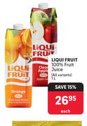 Liqui Fruit 100% Fruit Juice-1Ltr