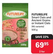 Future Life Smart Oats And Ancient Grains Or Instant Oats-For 2 x 500g