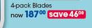 Schick Hydro 5 4 Pack Blades-Each