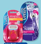 Gillette Venus Embrace Snap Razor Kit-Per Kit