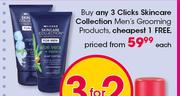 Clicks Skincare Collection Men's Grooming Products-Each
