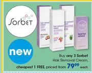 Sorbet Hair Removal Creams-Each
