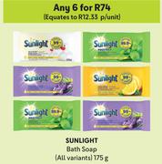 Sunlight Bath Soap (All Variants)-For Any 6 x 175g