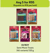 Ol'Roy Semi Moist Treats (All Variants)-For Any 5 x 120g