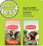 Bob Martin Dry Dog Food (All Variants)-For Any 2 x 6Kg
