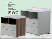 Lunar Compactum White Or White & Sahara-Each