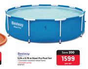 Bestway 3.04 x 0.76m Steel Pro Pool Set-Per Set