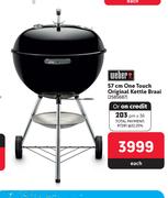 Weber 57cm One Touch Original Kettle Braai