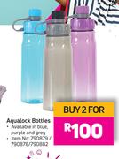 Aqualock Bottles-For 2