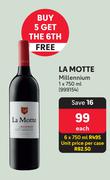 La Motte Millennium-750ml Each