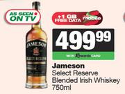 Jameson Select Reserve Blended Irish Whisky-750ml
