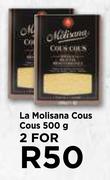 La Molisana Cous Cous-For 2 x 500g